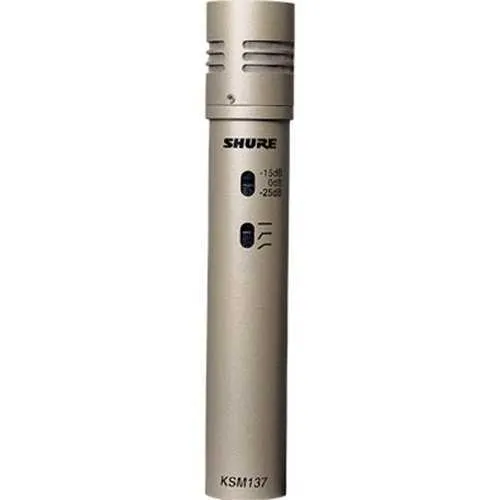 Shure KSM137/SL Cardioid Instrument Microphone