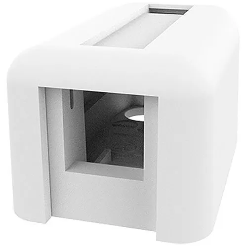 Ortronics KSSMB1-88 Keystone Plastic Surface Mount Box, One Port, Cloud White