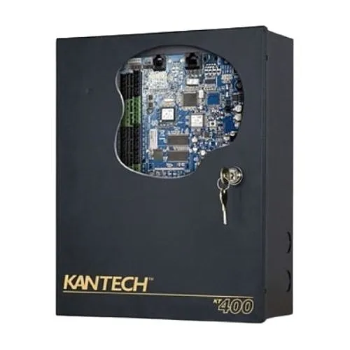 Kantech KT-4-CAB Metal Cabinet with Lock and Keys, Black