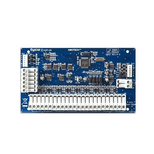 Kantech KT-MOD-INP16 16-Zone Input Expansion Module with SPI Cable KT-MOD-SPI-16, Compatible with KT-400