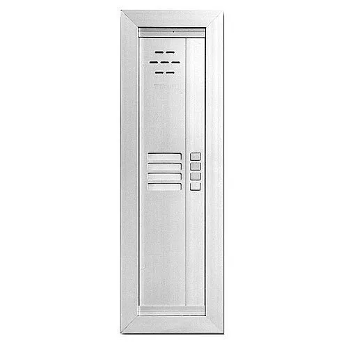 Mircom KVS-112P Entrance Panel Push Button with Postal Lock, 12 Apartments, Vandal Resistant