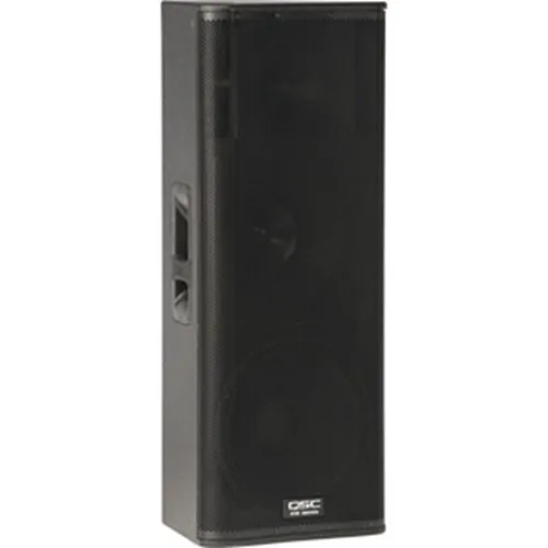 QSC KW153 KW Series 15" 3-Way Active Loudspeaker, 1000W, Black