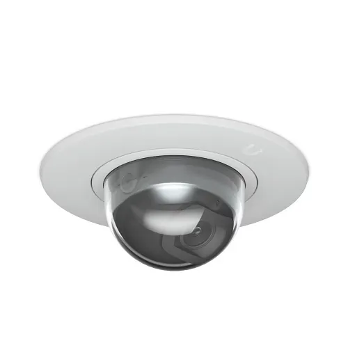 Ubiquiti UACC-G5-DOME-ULTRA-FM-W G5 Dome Ultra Flush Mount for Recessed Installation Into a Wall or Ceiling, White