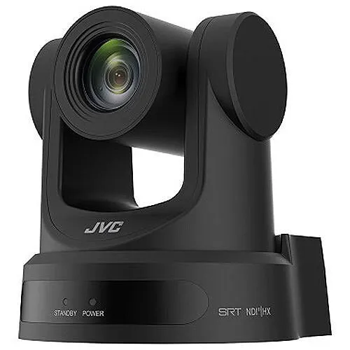 JVC KY-PZ200 HD PTZ Remote Camera with NDI/HX, Black