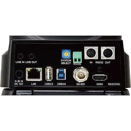 JVC KY-PZ200NBU HD PTZ Remote Camera with NDI/HX, Black