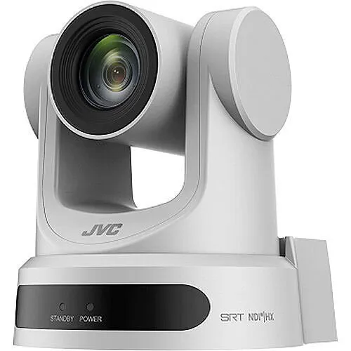 JVC KY-PZ200 HD PTZ Remote Camera with NDI/HX, White