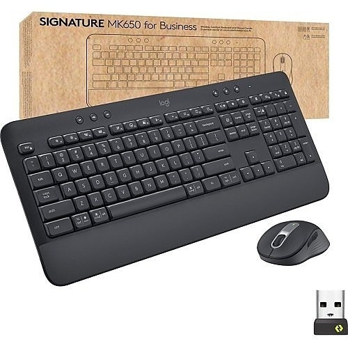 Logitech 920-010909 Signature MK650 Combo for Business. Wireless Mouse and Keyboard