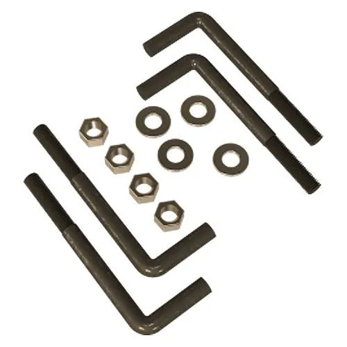 Pedestal Pro L-BOLT-500 1/2" L-Bolt Mounting Kit