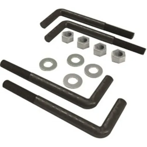 Pedestal Pro L-BOLT-625 10" L-Bolt Installation Kit