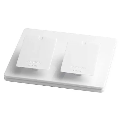 Lutron L-PED2-WH Caseta Wireless Dual Pedestal for Pico Remote, White