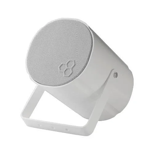 Honeywell L-PJM10A Indoor/Outdoor Aluminum Unidirectional Projection Loudspeaker, White