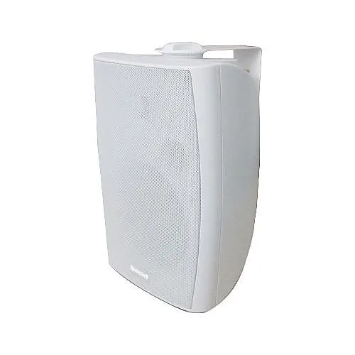 Honeywell L-PWP40A Indoor/Outdoor Full Range Cabinet Loudspeaker, 40W, White