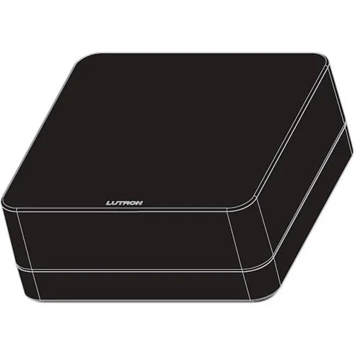 Lutron L-REPPRO-BL R2 Select Wireless Repeater, Extends RF Range of 30' (9 m), USB Cable Supply 6' (1.83 m), Black