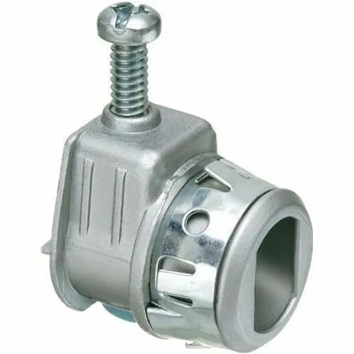 Arlington L18ST Cable Clamp, 3/4" 1 Screw Saddle Connector with Snap Tite Feature