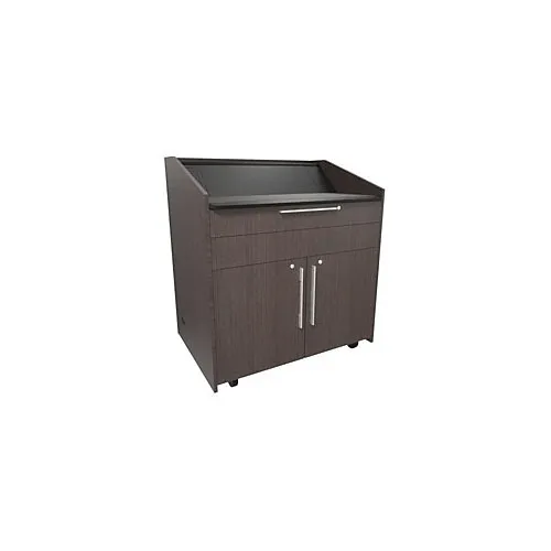 Middle Atlantic L5KCB2SEHA3ZP001 L5 Series 2-Drawers Pre-Configured Lectern Finishing Kit, 43" Wide, Asian Night