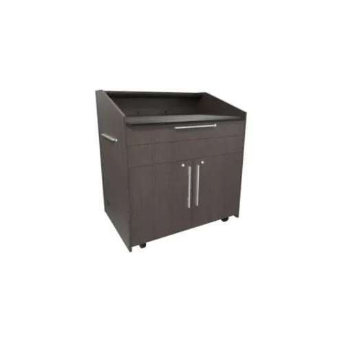 Middle Atlantic L5KCB2SFHA3ZP002 L5 Series 2-Drawers Pre-Configured Lectern Finishing Kit, 43" Wide, Asian Night