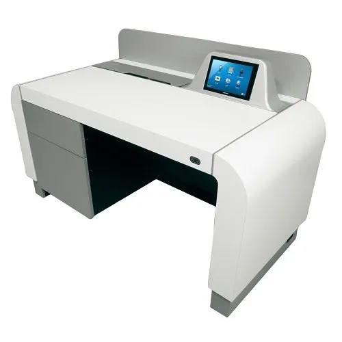 Middle Atlantic L7-F61A-WD-SLHA7 L7 Series Pre-configured Adjustable Height Frame Lectern, White and Silver