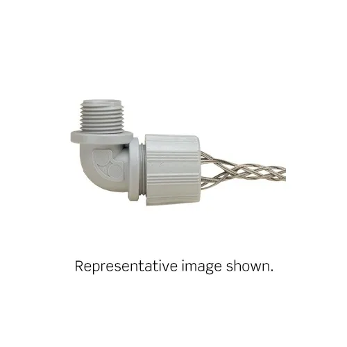 Leviton L7536 Cord Sealing Strain-Relief, .375-.437", 90°, Male
