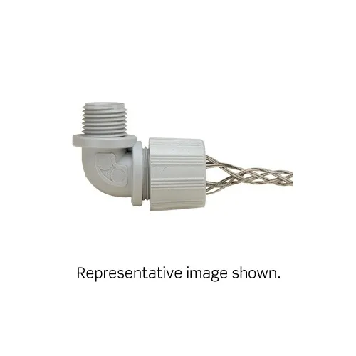 Leviton L7546 Cord Sealing Strain-Relief, .562-.625", 90°, Male