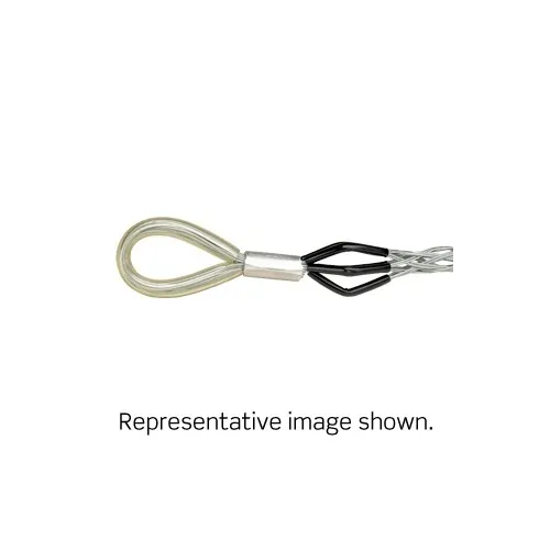Leviton L8551 Pulling Wire Mesh Grip, Single / Double Weave, Bale Eye, .50-.61 Mesh 21"