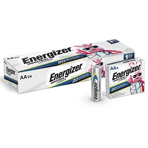 Energizer L91 1.5V Cylindrical Primary Ultimate Lithium AA Batteries, 24-Pack (Replaces L91.H4)