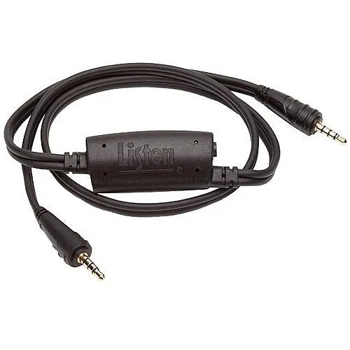 Listen Technologies LA-430 Intelligent Ear Phone/Neck Loop Lanyard