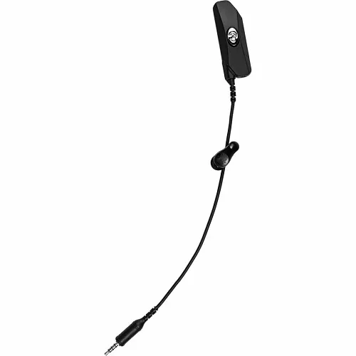 Listen Technologies LA-437 9.0" (22.9 cm) ListenTALK Line Headset Mix Cable, Black/Silver Switch