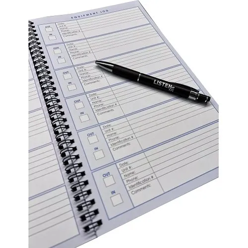 Listen Technologies LA-904 Listen Dispensing Log Book