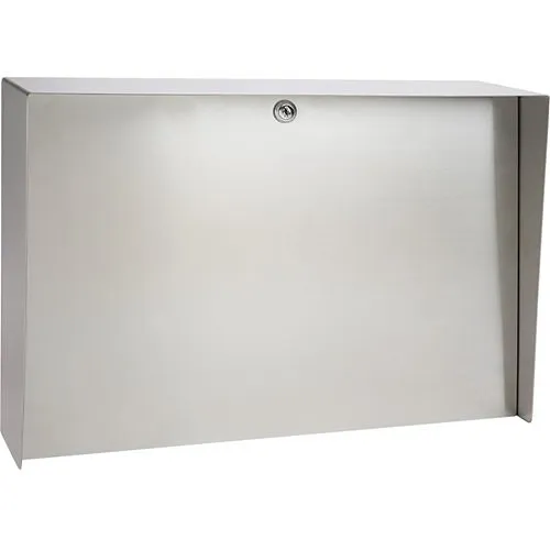 Pedestal Pro LANDO-SS-20X14-E 20" 14" Landscape Stainless-Steel Housing