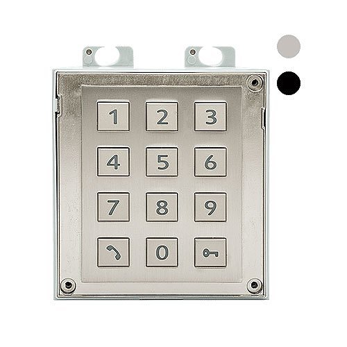 2N 01253-001 Keypad Module for IP Verso and LTE Verso, Numeric, Nickel