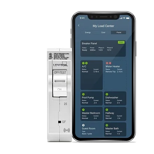 Leviton LB125-ES 25A 1-Pole GFPE Smart Branch Circuit Breaker