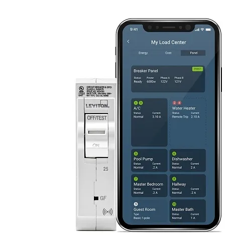 Leviton LB125-GS 25A 1-Pole Smart GFCI Hydraulic Magnetic Branch Circuit Breaker