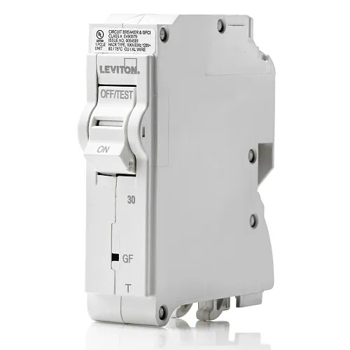 Leviton LB130-EPT 30A 1-Pole GFPE Thermal Magnetic Branch Circuit Breaker