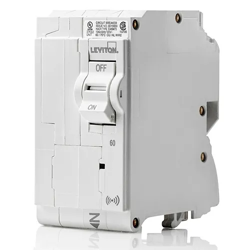 Leviton LB260-S 60A 2-Pole Smart Standard Hydraulic Magnetic Branch Circuit Breaker