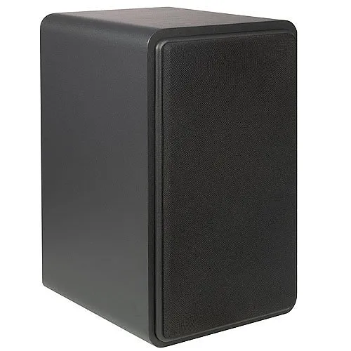 PROFICIENT LB62 6" Protege Bookshelf Speakers with Removable Black Grilles, Matte Black, Pair