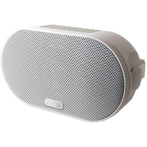 Bogen LB8TW 8" 2-way Weatherproof Loudspeaker with Built-in 70V Transformer, Pair, White