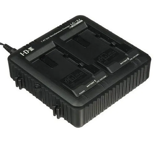JVC LC-2J Dual Charger for SSL-50 7.4V Batteries