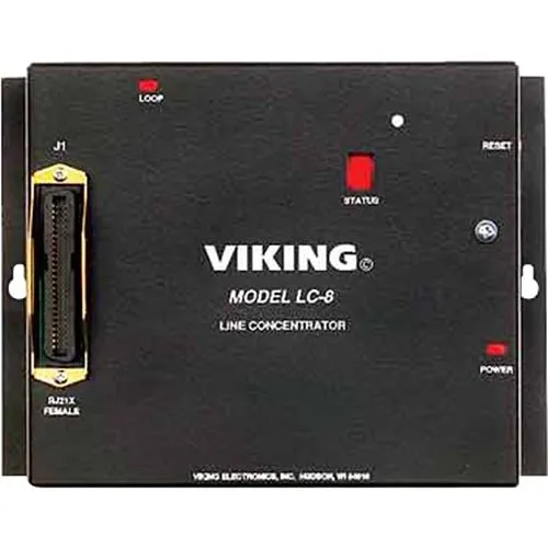 Viking LC-8 Line Concentrator, up to Emergency Phones