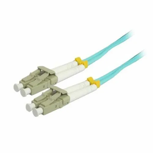 Comprehensive LC-LC-OM3-2M, 2M, 10Gb LC/LC Duplex 50/125, Multimode Fiber Patch Cable, Blue