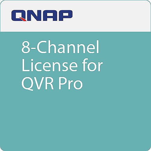 QNAP LIC-SW-QVRPRO-8CH 8-Channel License, QVR Pro Gold is Required