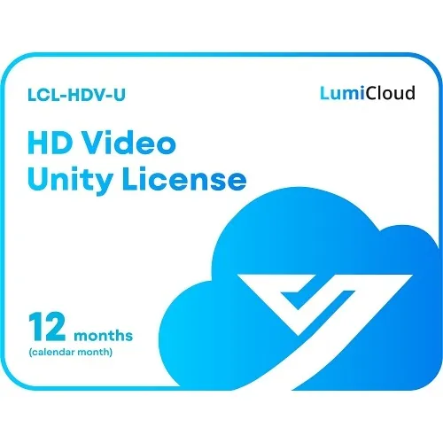 Luminys LCL-HDV-U LumiCloud HD Video Unity License for Camera / NVR, 1-Year