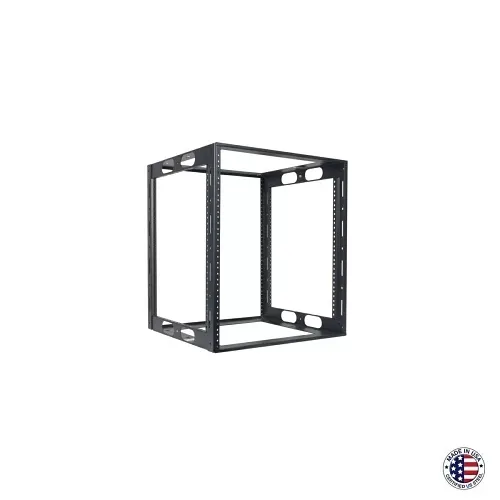 Lowell LCR‑1218 Welded Credenza AV Rack, 12U, 18"