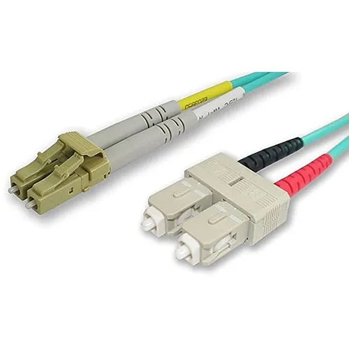 Lynn Electronics LCSC-10GIG-1M 10 GIG Multimode LC SC OM3 Fiber Optic Patch Cables, 1m