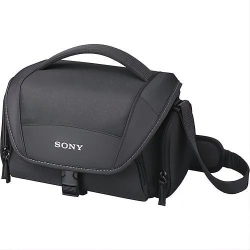 Sony Pro LCSU21 Protective Carrying Case for Handycam Camcorders, Cyber-shot Cameras, and Alpha NEX Cameras