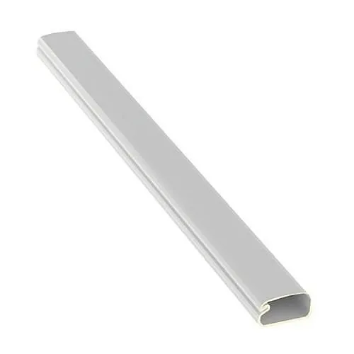 Panduit LD5WH8-A Pan-Way .77" .46" Low Voltage Surface Raceway, 8', White