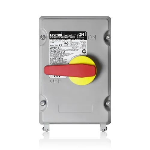 Leviton LDS30-FAX Powerswitch Safety Disconnect Switch