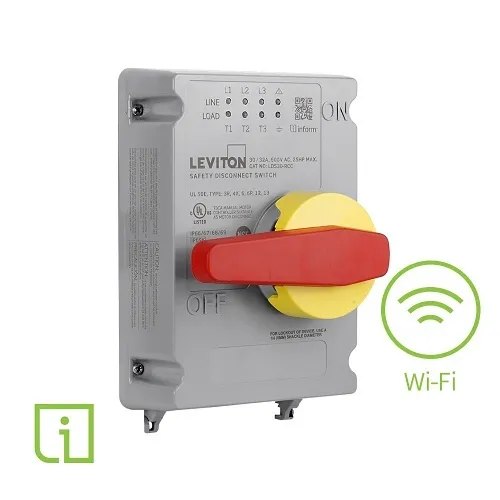 Leviton LDS30-RCC 30/32A Non-Fused Disconnect Switch Replacement Cover Inform Technology