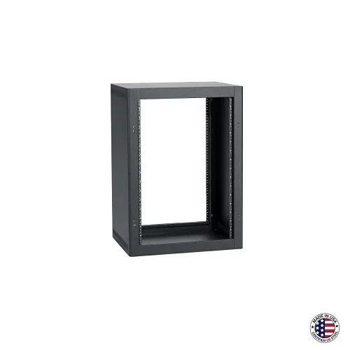 Lowell LDTR-1618 Basic Stand-Alone Steel Equipment Rack, 16Ux18"D