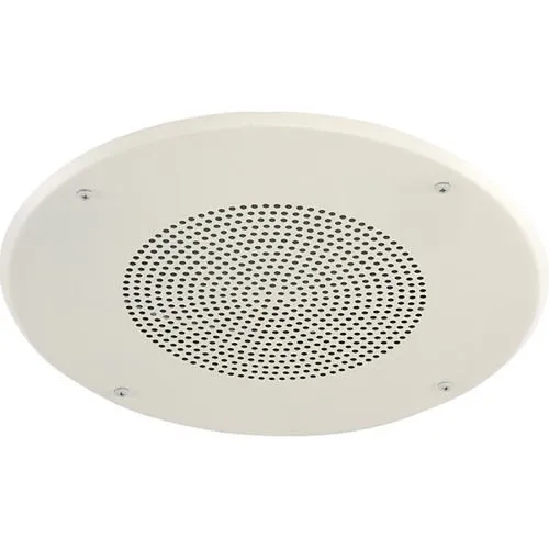Louroe LE-267 BR-8WS TLI Speaker Grill Baffle, Ceiling Flush Mount