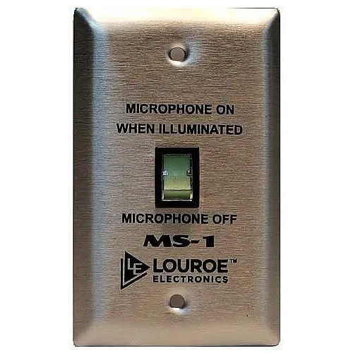 Louroe LE-331 Mute Switch for Muting Microphone